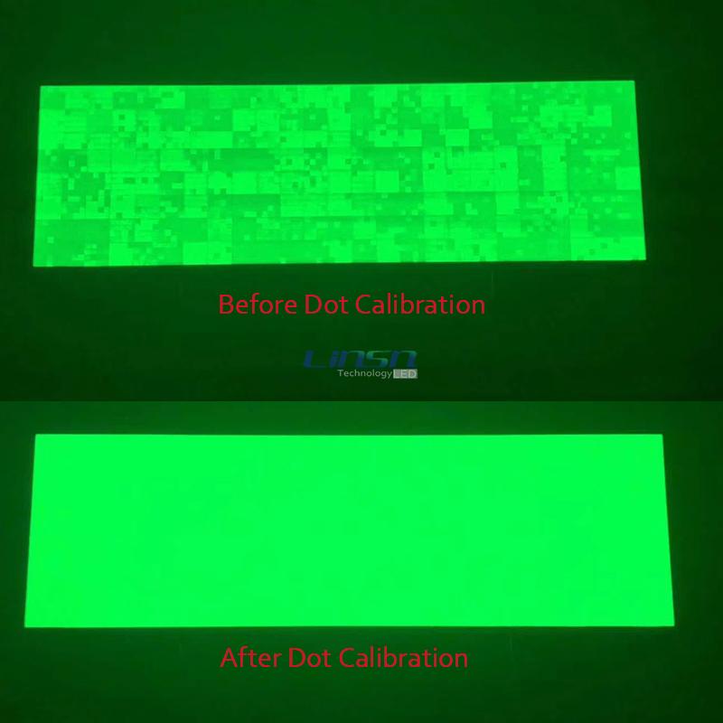 Dot Calibration LED screen