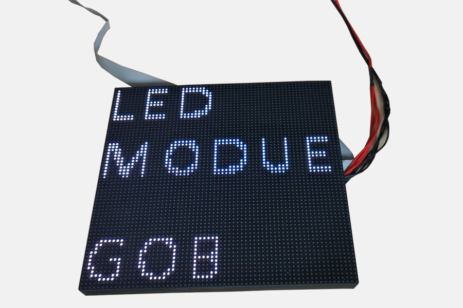 GOB LED display module