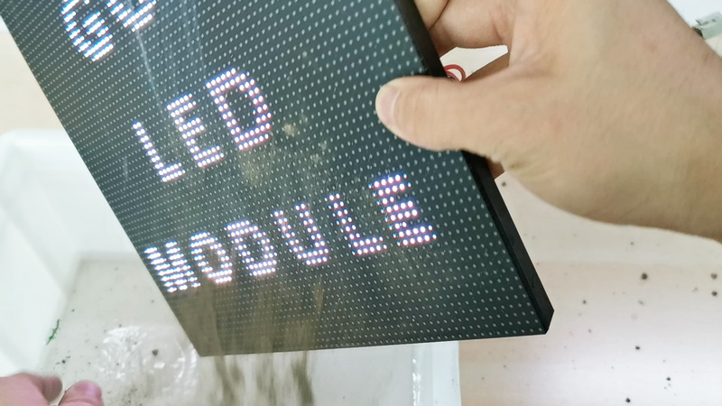 GOB LED display module