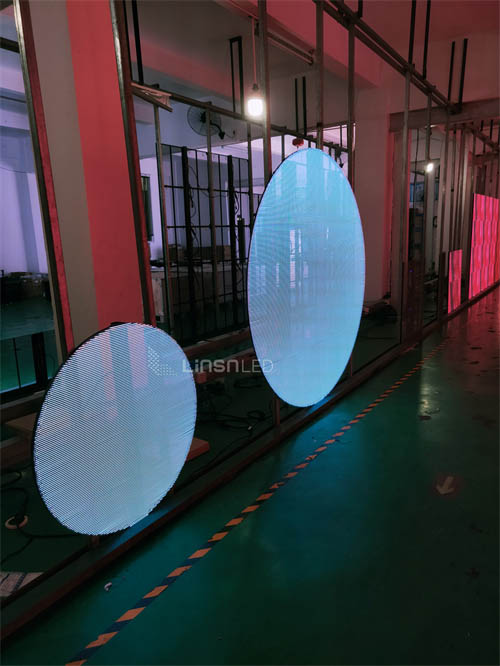 if series round led screen 3