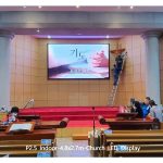 led display screen for church