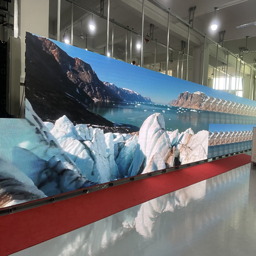 P5 960 640mm giant LED rental screen to Nigeria