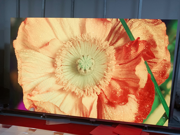 small pixel pitch led display to germany