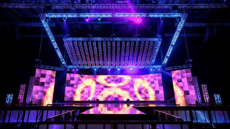 stage rental led display