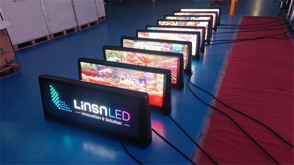 taxi top displays linsn led