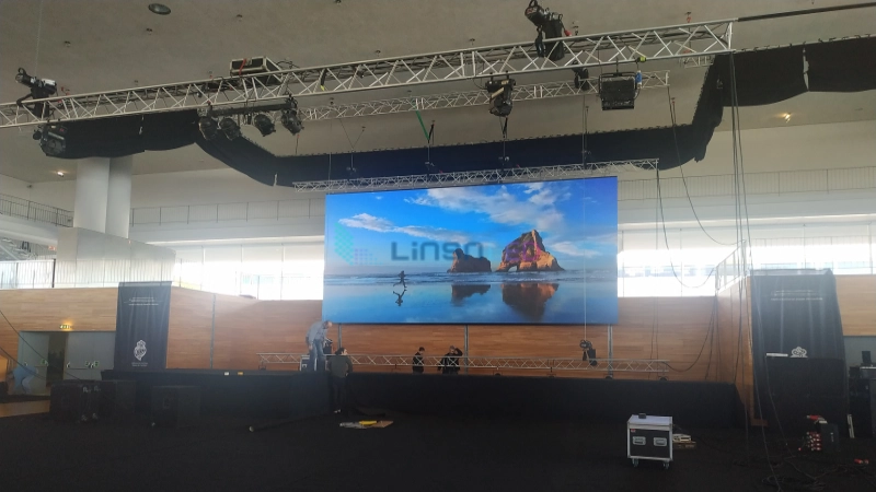 linsn stage LED displays to purtogal