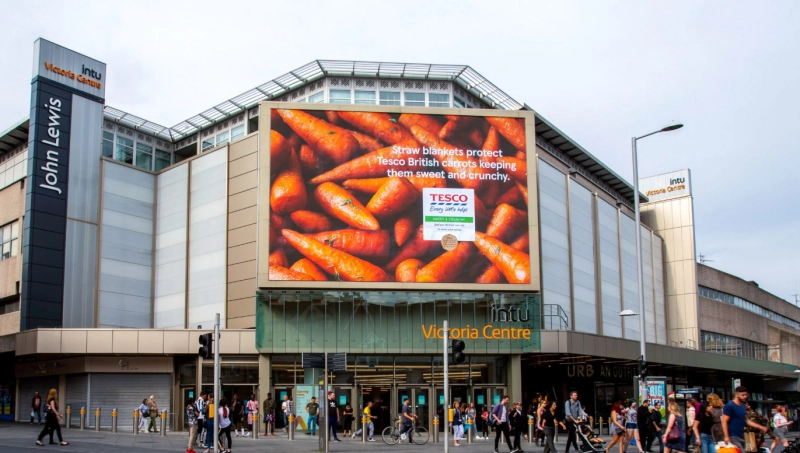 shopping mall led billboard